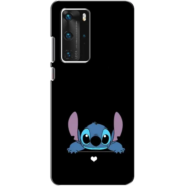 Чехол с принтом «Стич на черном» для Huawei P40 Pro Чехол с принтом «Стич на черном» для Huawei P40 Pro