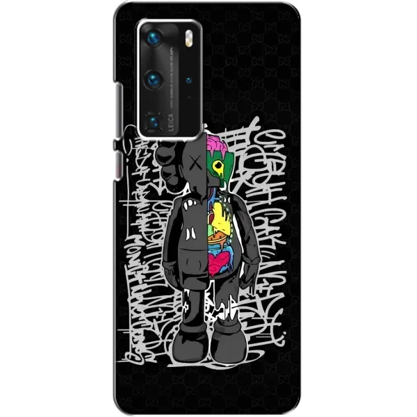 Чохол з принтом «Стиль Bearbrick» для Huawei P40 Pro Чохол з принтом «Стиль Bearbrick» для Huawei P40 Pro