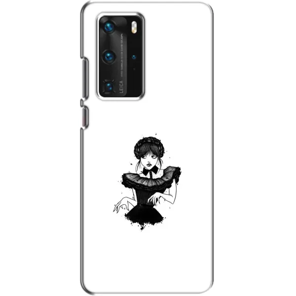 Чохол з принтом «танець Венздей» для Huawei P40 Pro Чохол з принтом «танець Венздей» для Huawei P40 Pro