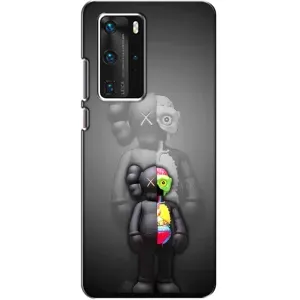 Чохол з принтом «Тіло Bearbrick» для Huawei P40 Pro
