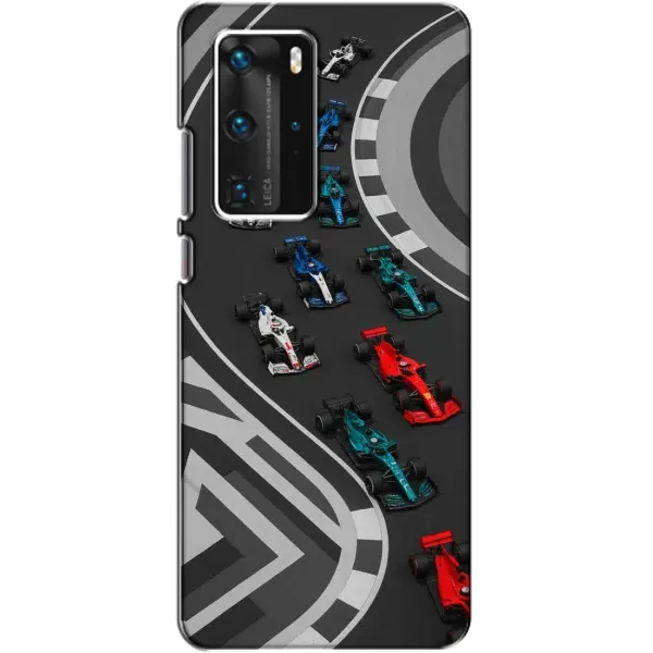 Чехол с принтом «Трасса Ф1» для Huawei P40 Pro