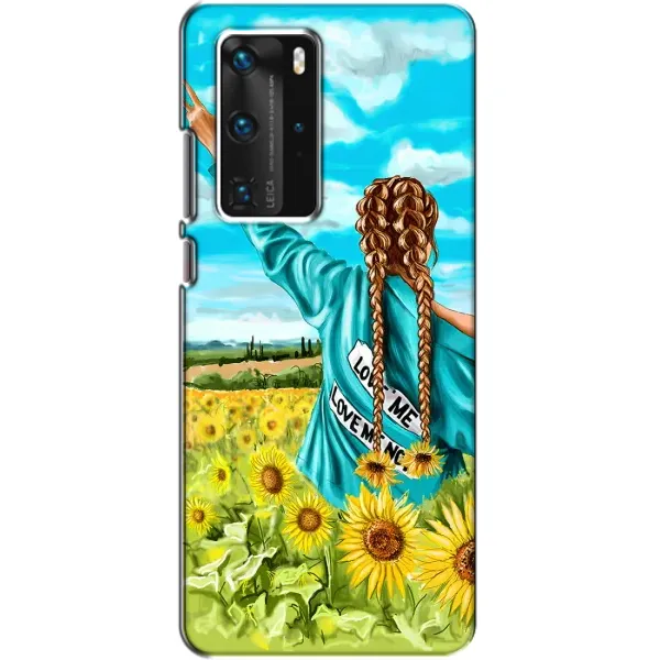 Чохол з принтом «Україночка» для Huawei P40 Pro Чохол з принтом «Україночка» для Huawei P40 Pro
