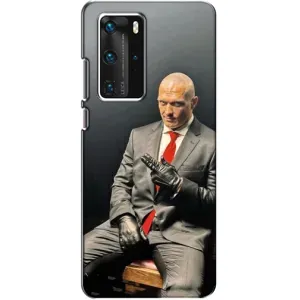 Чехол с принтом «Усик Hitman» для Huawei P40 Pro