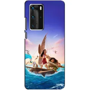 Чехол с мультфильмом Моана Huawei P40 Pro (Команда Ваяна Мауи)