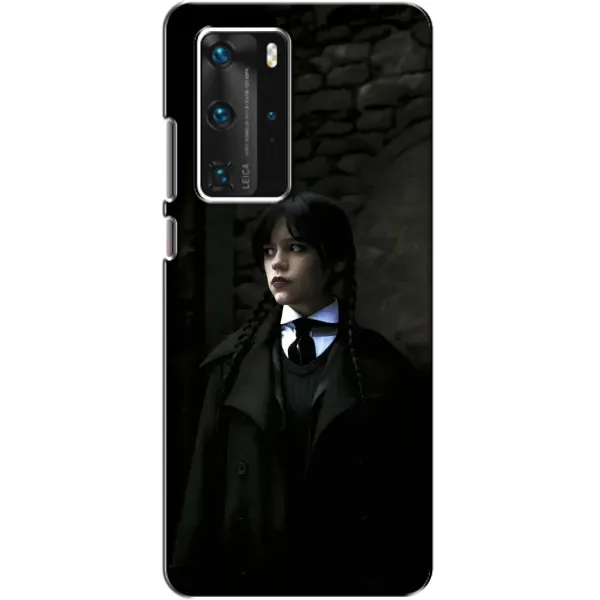 Чехол с принтом «Темный стиль Уэнздей» для Huawei P40 Pro Чехол с принтом «Темный стиль Уэнздей» для Huawei P40 Pro