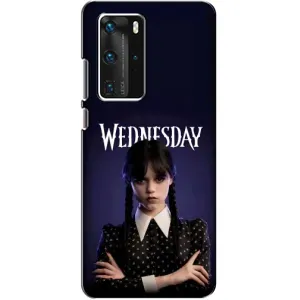 Чехлы Венсдей на Huawei P40 Pro Уэнсдей (AlphaPrint) (Wednesday)