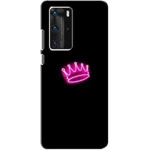 Чохол з принтом «Яскрава корона» для Huawei P40 Pro