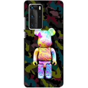 Чохол з принтом «Яскравий Bearbrick» для Huawei P40 Pro