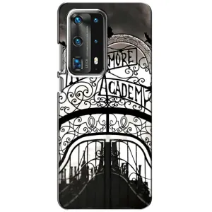 Чохол з дизайном Венздей 2 на Huawei P40 (Ворота Академії Невермор)