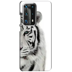 Чохли з картинкою животних Huawei P40 (Білий Тигр)