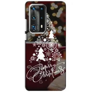 Різдвяні Чохли для Huawei P40 (VPrint) (Ялинка яскрава)