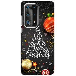 Різдвяні Чохли для Huawei P40 (VPrint) (Ялинка)