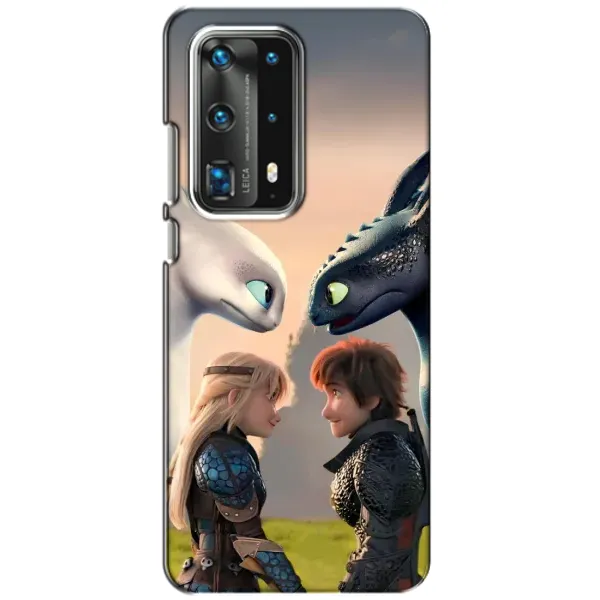 Чехол с принтом «Иккинг и Астрид» для Huawei P40
