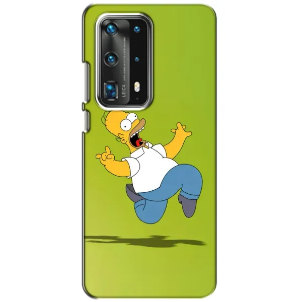 Чохол з принтом «Гомер Сімпсон» для Huawei P40