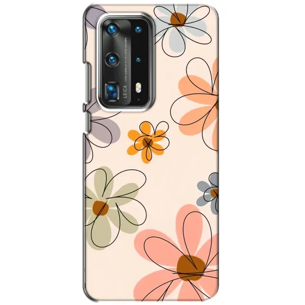 Чохол з принтом «Кольорові квіти» для Huawei P40 Чохол з принтом «Кольорові квіти» для Huawei P40