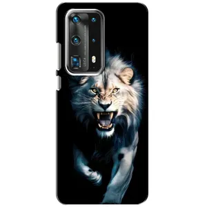 Чохол з картинкою 'Хижаки' для Huawei P40 (Лев у темряві)