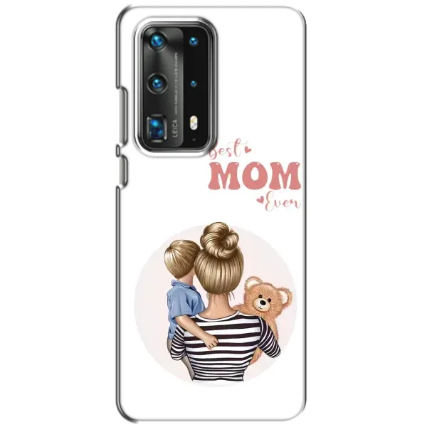 Чехол с принтом «Мама и сын» для Huawei P40