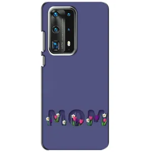Чехол с принтом «Мама в цветах» для Huawei P40