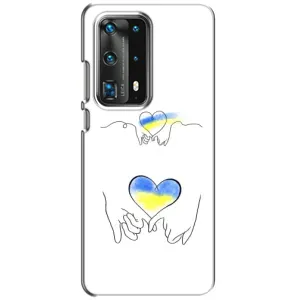 Чехол для Патриота Украины Huawei P40 - (AlphaPrint) (Мир Украине)