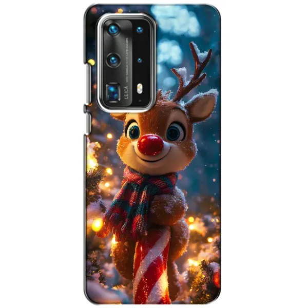 Чохол з принтом «Олень з шарфом» для Huawei P40 Чохол з принтом «Олень з шарфом» для Huawei P40