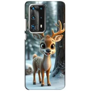 Чохол з принтом «Оленятко в лісі» для Huawei P40