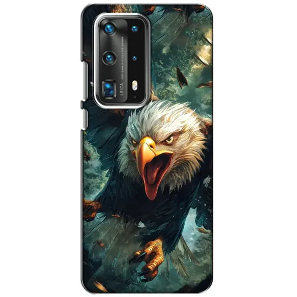 Чохол з принтом «Орел у польоті» для Huawei P40 Чохол з принтом «Орел у польоті» для Huawei P40