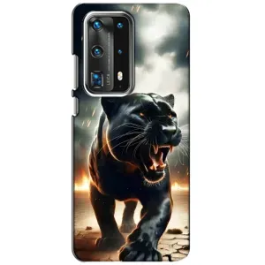 Чохол з картинкою 'Хижаки' для Huawei P40 (Чорна пантера)