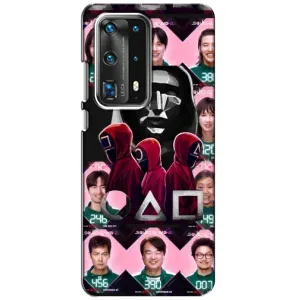 Чохол Гра в кальмара для Huawei P40 (Учасники Гра кальмара)