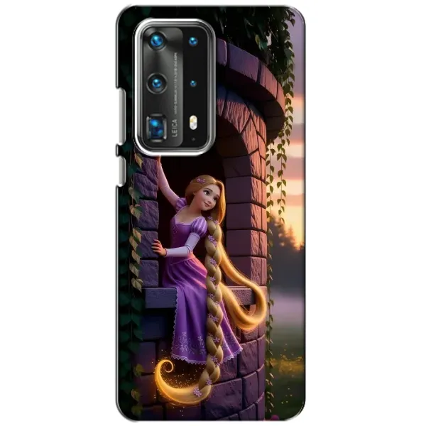Чохол з принтом «Рапунцель на вежі» для Huawei P40