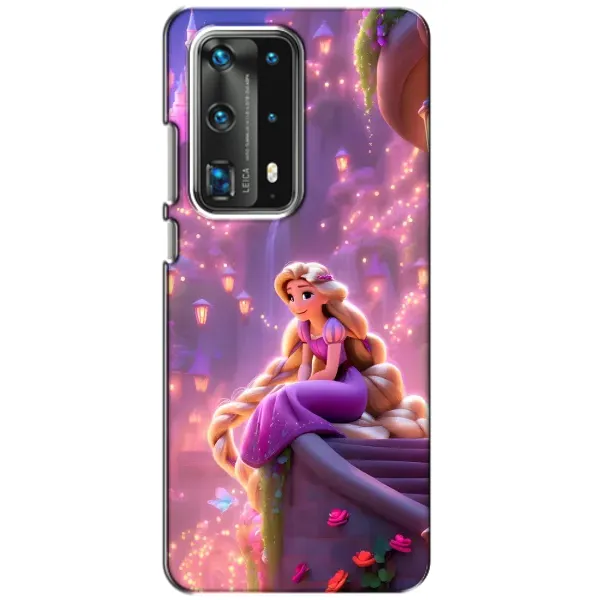 Чохол з принтом «Рапунцель у замку» для Huawei P40
