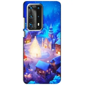 Різдвяні Чохли для Huawei P40 (VPrint) (Різдвяне місто)