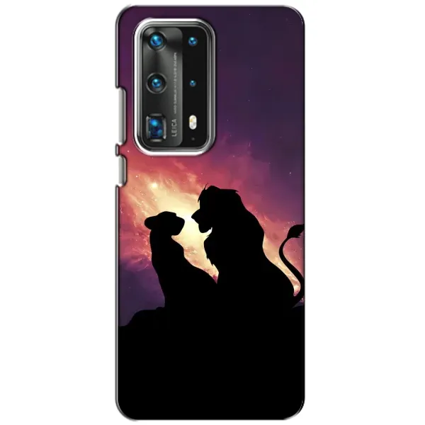 Чохол з принтом «Силует Сімба і Налу» для Huawei P40