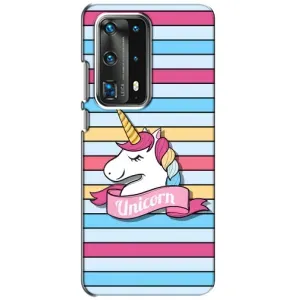 Чохол для Хуавей Р40 - (Єдинорожки - Новинки) (AlphaPrint) (Unicorn)