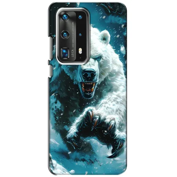 Чохол з принтом «Полярний ведмідь» для Huawei P40 Чохол з принтом «Полярний ведмідь» для Huawei P40