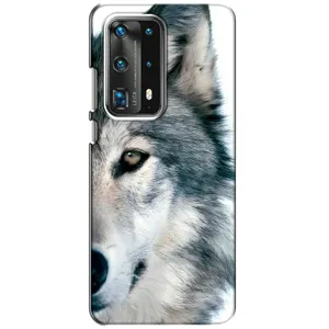 Чохли з картинкою животних Huawei P40 (Вовк)