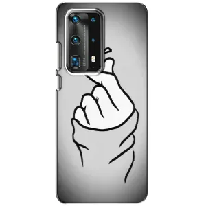 Чехол с принтом «Значок Love» для Huawei P40