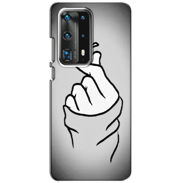 Чехол с принтом «Значок Love» для Huawei P40