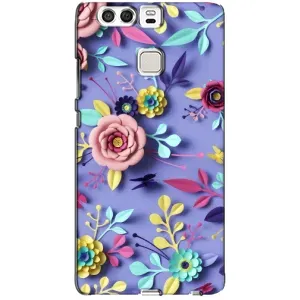Чохли з квітами для Huawei P9 (VPrint) (Дизайн квітів)