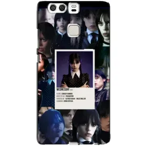 Чохли Венсдей на Huawei P9 Уенсдей (AlphaPrint) (колаж Венздей)