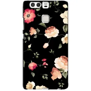 Чохли з квітами для Huawei P9 (VPrint) (Трояндочки)