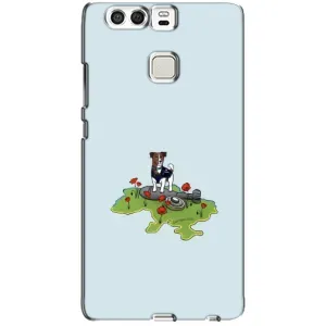 Чохли з картинкою собаки Патрон для Huawei P9 (AlphaPrint) (Сапер Пес)