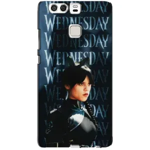 Чохли Венсдей на Huawei P9 Уенсдей (AlphaPrint) (Венздей кішка)