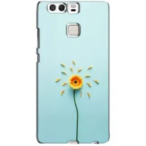 Чохли з квітами для Huawei P9 (VPrint) (Жовта квітка)