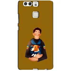 Чохли з картинкою собаки Патрон для Huawei P9 (AlphaPrint) (ЗСУ Патрон)