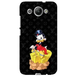 Чехли для Huawei Y3 2017 - Скрудж МакДак Louis Vuitton (PREMIUMPrint) (Богатство Макдака)