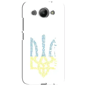 Чехлы для Huawei Y3 2017  Укр. Символика (AlphaPrint) (Герб из букв)