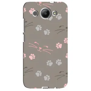 Чохол з малюнком кіт на Huawei Y3 2017 (Лапи і вуса)