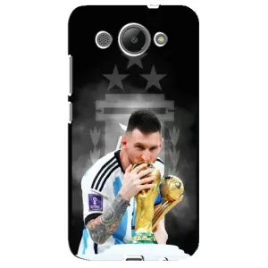 Чохли для Huawei Y3 2017 (Leo чемпіон) (AlphaPrint) (Мессі Чемпіон)