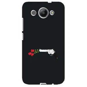 Чехлы (ART) Цветы на Huawei Y3 2017 (VPrint) (Неожиданные цветы)