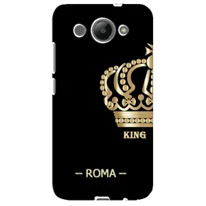 Чехлы для Huawei Y3 2017 (VPrint) - Футбольные клубы (Roma)